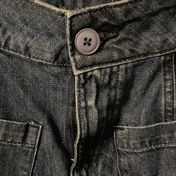 Denim Skirt - Deep Blue - Picture 5 of 12